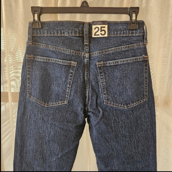 📌30 NWT GAP CHEEKY STRAIGHT HIGH RISE WOMEN'S PETITE SIZE 25|0 - Picture 8 of 9